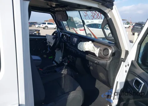 2020 Jeep Gladiator Sport S 4X4 from USA, damaged, VIN 1C6HJTAG6LL170421